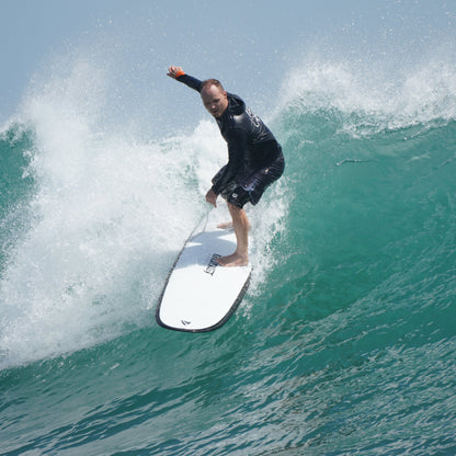 Boost fin surfing