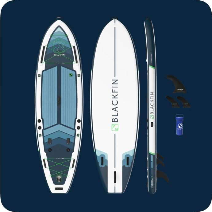 A STAR DUO  Boost Fin & BLACKFIN MODEL X 10'6"